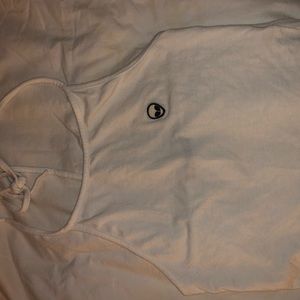 White Alien Halter Top